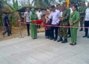 Plt Bupati Tulungagung Resmikan Jalan Beton Hasil Karya Bhakti TNI di Wonorejo