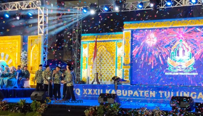MTQ XXXII Tulungagung Dibuka, 470 Peserta Adu Kemampuan, Plt Bupati: Bukan Sekadar Cari Juara