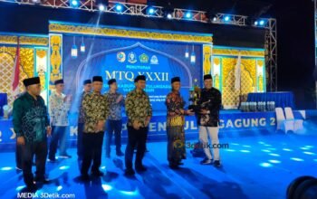 Plt Bupati Ahmad Baharudin Tutup MTQ XXXII Tulungagung, Pesan Juara Jangan Cepat Puas