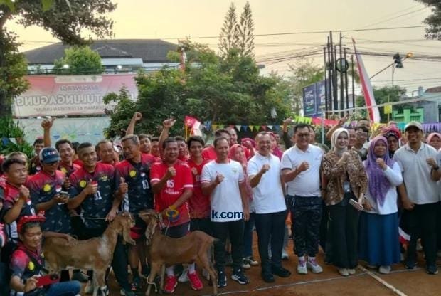 Turnamen Bola voli antar Penyuluh Pertanian Lapangan