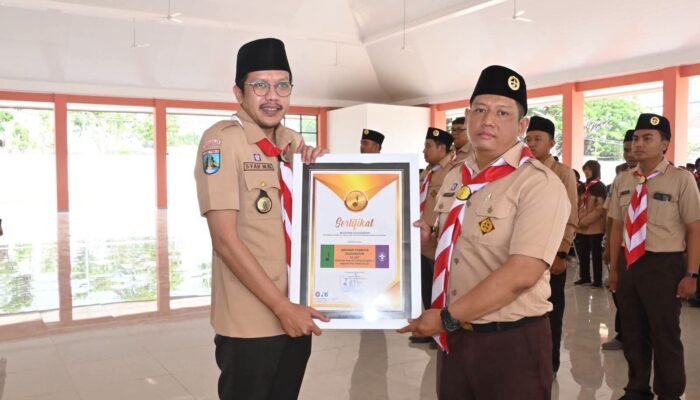 Gudep Baru Sekolah Rakyat Trenggalek Resmi Berdiri, Wabup Dorong Siswa Aktif Kepramukaan