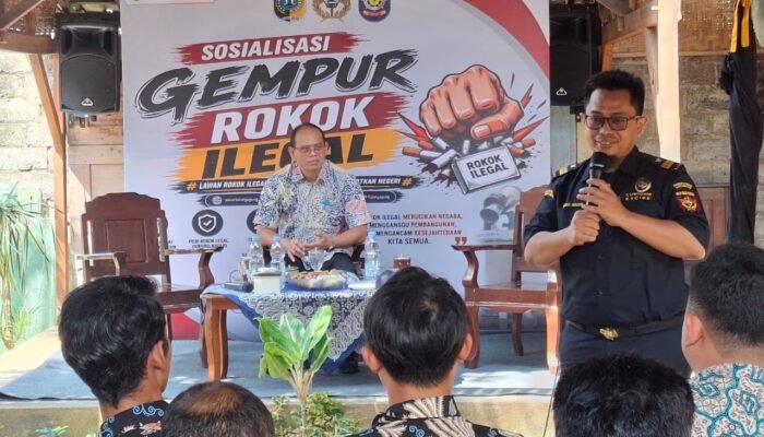 Gempur Rokok Ilegal di Tulungagung, Aparatur Kecamatan Turun Tangan