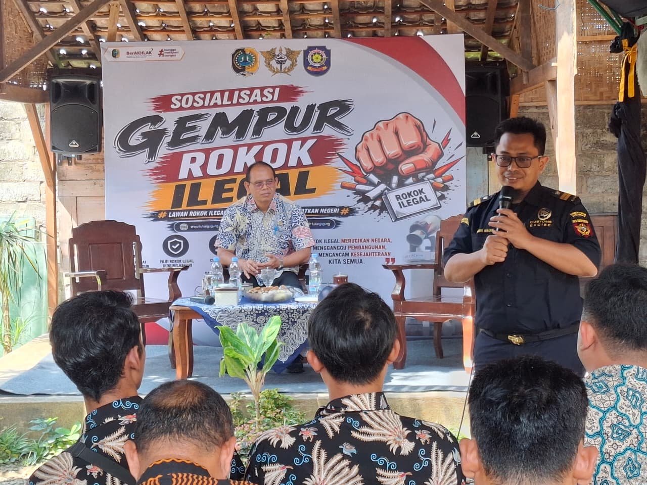 Bea Cukai hingga Satpol PP Kompak Gempur Rokok Ilegal di Tulungagung