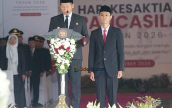Pancasila Jadi Perekat Bangsa, Plt Bupati Ahmad Baharudin Ajak Warga Tulungagung Jaga Kebhinekaan