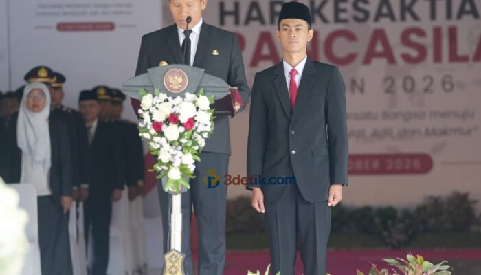 Pancasila Jadi Perekat Bangsa, Plt Bupati Ahmad Baharudin Ajak Warga Tulungagung Jaga Kebhinekaan