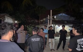 Polisi Bergerak Cepat! Keributan Malam Hari Gegerkan Jalan Soekarno Hatta Mamuju