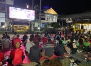 Timnas Juara, Halaman Mapolres Blitar Kota Meledak! Ratusan Warga Larut dalam Euforia