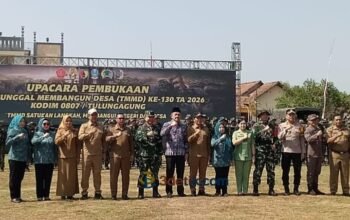 TMMD ke-130 Sasar Desa Pojok, Pemkab Tulungagung Siap Dukung