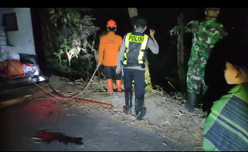 pi Lahap Lahan Bambu di Gadungan Blitar, Petugas Berjibaku Hampir Dua Jam