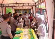 Beras 5 Kg Cuma Rp57 Ribu! Polres Blitar Kota Buka Pangan Murah