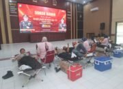 Setetes Darah, Selamatkan Nyawa! Polres Blitar Kota Kumpulkan 40 Kantong Darah