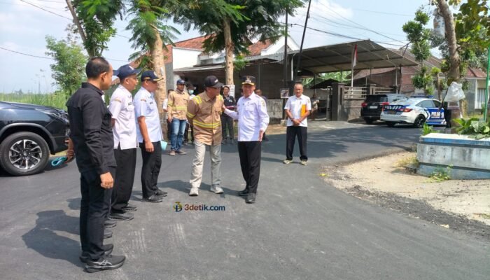 Sidak 4 Proyek di Tulungagung, Ahmad Baharudin Minta Warga Sabar Soal Jalan Rusak