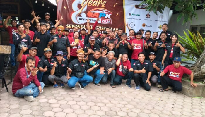 HUT ke-8 APK Driver Grab Tulungagung, Hadi Pranoto Tekankan Solidaritas dan Kekompakan