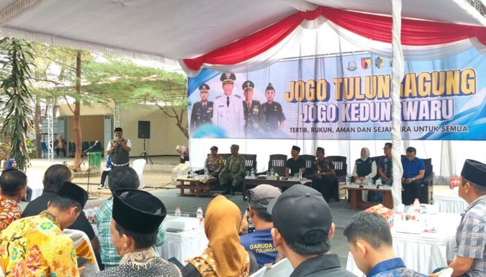Plt Bupati Ahmad Baharudin Hadiri Jogo Kampung di Tapan, Enam Perguruan Silat Diajak Jaga Tulungagung