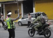 Kapolres Blitar Turun ke Jalan, Pantau Arus Lalu Lintas di Talun hingga Kanigoro