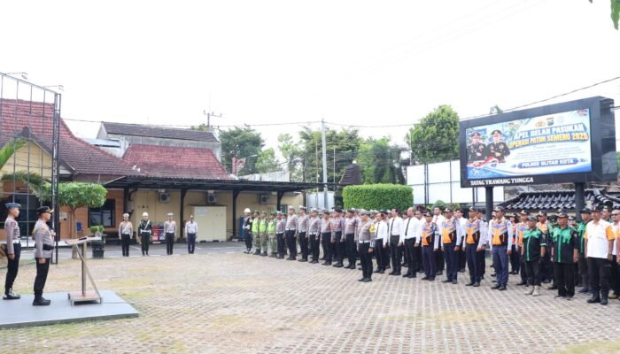 Operasi Patuh Semeru 2026 Dimulai, Polres Blitar Kota Bidik Pengendara Tak Tertib