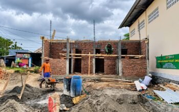 Kejar Target 11 November, Satgas TMMD Tulungagung Gaspol Bangun MCK Umum Desa Pojok