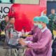 Satgas Kodim 0807/Tulungagung turut menyumbangkan darah untuk membantu warga yang membutuhkan