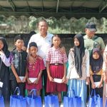 Pemerintah Kabupaten Tulungagung, Bersinergi dengan BAZNAS turut menyalurkan santunan anak yatim dan bantuan sembako di Sekretariat Ranting PSHT Kauman